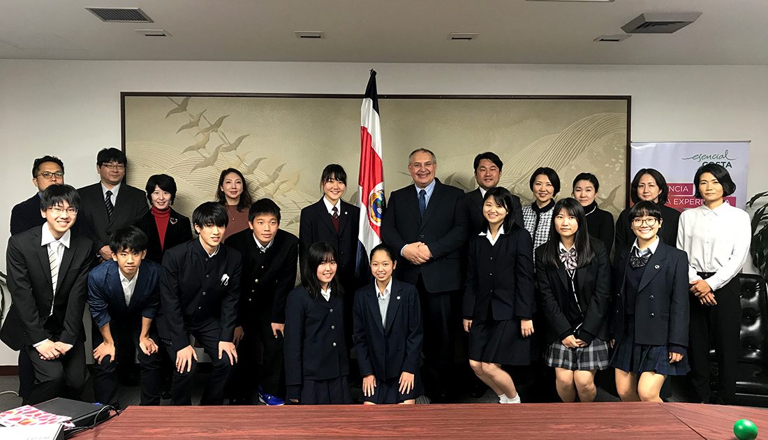 駐日コスタリカ大使館訪問 2019 Japan